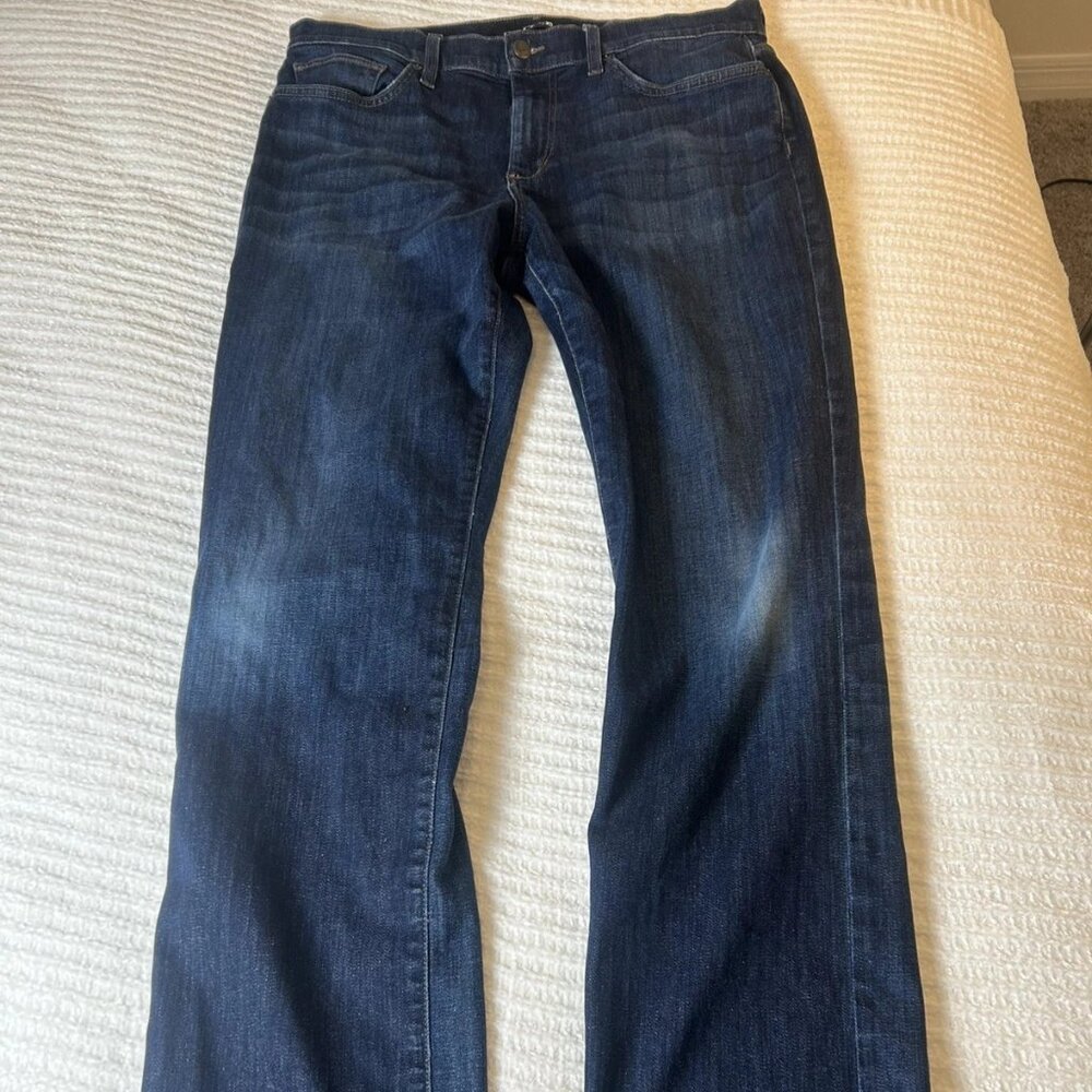 JOE's Jeans Men The Classic Fit Straight Leg Blue Cotton Denim W 33 X34 Rise